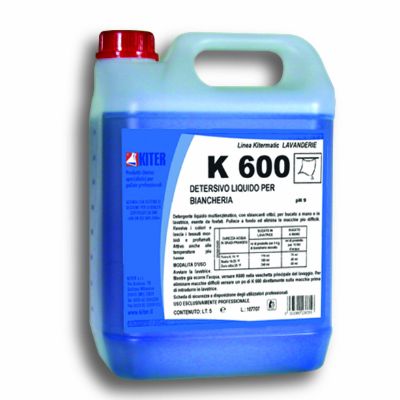 K600 Tanica Lt 5 LAVANDERIA DETERGENZA I Love Clean Un Nuovo